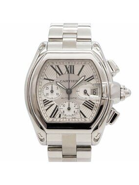 Cartier Roadster XL Silver Dial Watch